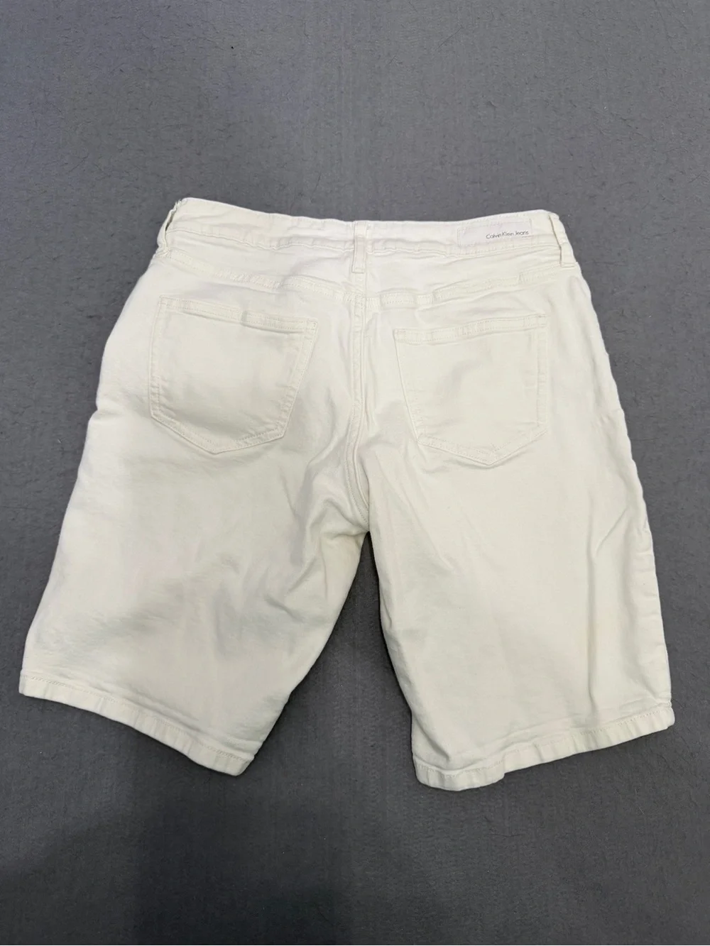 Women’s Calvin Klein Jeans White City Bermuda Shorts